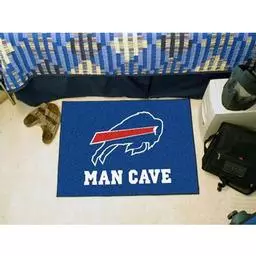 Click here to learn more about the Buffalo Bills Man Cave Starter Rug 19"x30".
