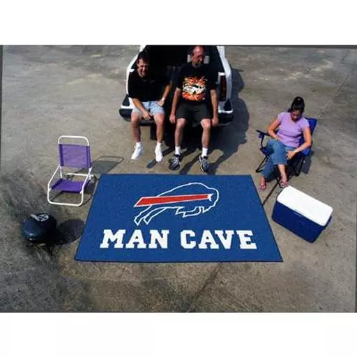 Buffalo Bills Man Cave UltiMat Rug 5''x8''