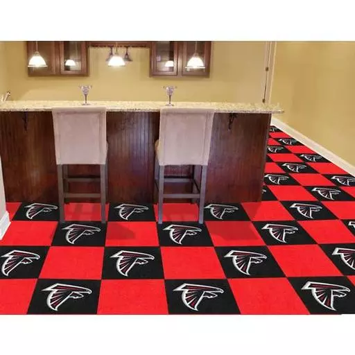 Atlanta Falcons Carpet Tiles 18"x18" tiles