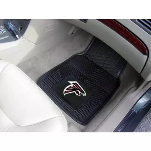 Atlanta Falcons Heavy Duty 2-Piece Vinyl Car Mats 17"x27"