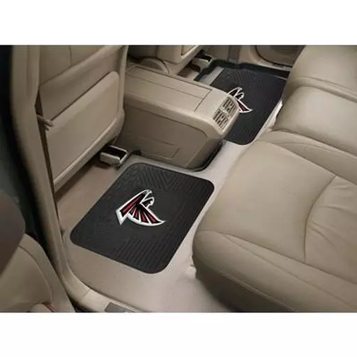 Atlanta Falcons Backseat Utility Mats 2 Pack 14"x17"