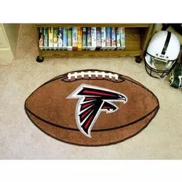 Click here to learn more about the Atlanta Falcons Football Rug 20.5"x32.5".