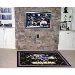 Click here to learn more about the Baltimore Ravens Rug 5''x8''.