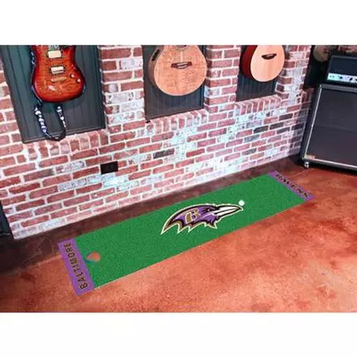 Baltimore Ravens PuttingNFL - Green Runner