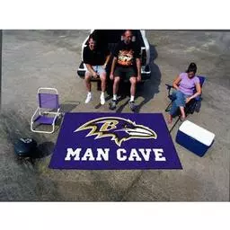 Click here to learn more about the Baltimore Ravens Man Cave UltiMat Rug 5''x8''.