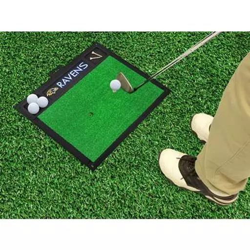 Baltimore Ravens Golf Hitting Mat 20" x 17"