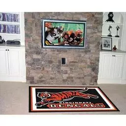 Click here to learn more about the Cincinnati Bengals Rug 4''x6''.