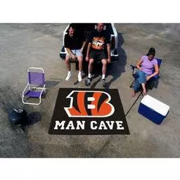 Click here to learn more about the Cincinnati Bengals Man Cave Tailgater Rug 5''x6''.