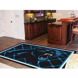 Click here to learn more about the Carolina Panthers Rug 5''x8''.