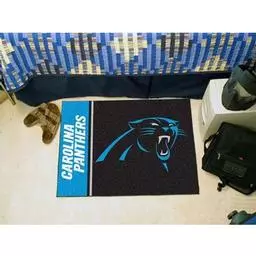 Click here to learn more about the Carolina Panthers Uniform Inspired Starter Rug 20"x30".