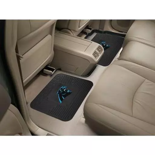 Carolina Panthers Backseat Utility Mats 2 Pack 14"x17"