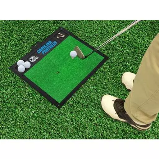 Carolina Panthers Golf Hitting Mat 20" x 17"