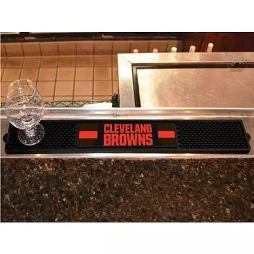 Cleveland Browns Drink Mat 3.25"x24"