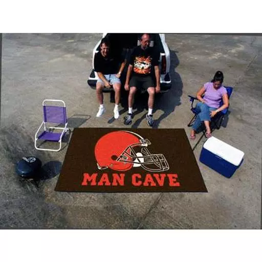 Cleveland Browns Man Cave UltiMat Rug 5''x8''