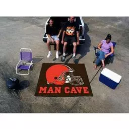 Click here to learn more about the Cleveland Browns Man Cave Tailgater Rug 5''x6''.