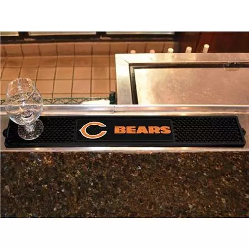 Chicago Bears Drink Mat 3.25"x24"