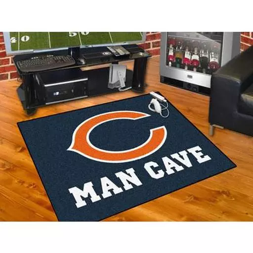 Chicago Bears Man Cave All-Star Mat 33.75"x42.5"