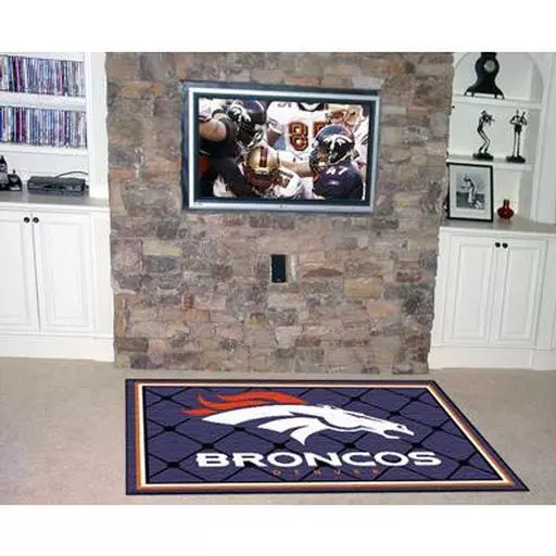 Denver Broncos Rug 4''x6''