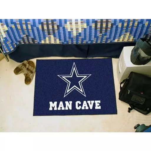 Dallas Cowboys Man Cave Starter Rug 19"x30"