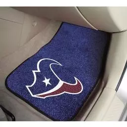 Click here to learn more about the Houston Texans 2-piece Carpeted Car Mats 17"x27".