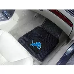Click here to learn more about the Detroit Lions Heavy Duty 2-Piece Vinyl Car Mats 17"x27".