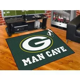 Click here to learn more about the Green Bay Packers Man Cave All-Star Mat 33.75"x42.5".