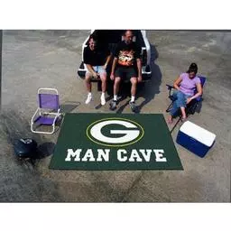 Click here to learn more about the Green Bay Packers Man Cave UltiMat Rug 5''x8''.