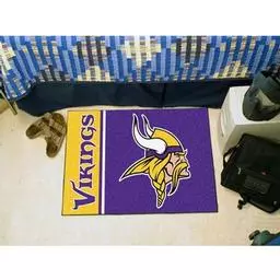 Click here to learn more about the Minnesota Vikings Uniform Inspired Starter Rug 20"x30".