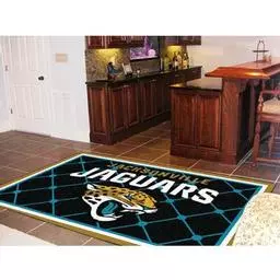 Click here to learn more about the Jacksonville Jaguars Rug 5''x8''.