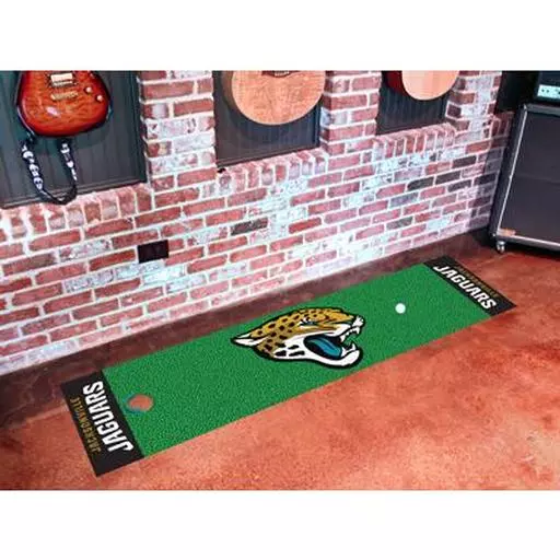 Jacksonville Jaguars PuttingNFL - Green Runner