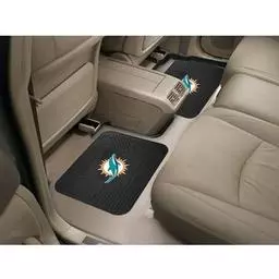 Click here to learn more about the Miami Dolphins Backseat Utility Mats 2 Pack 14"x17".