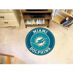 Click here to learn more about the Miami Dolphins Roundel Mat.