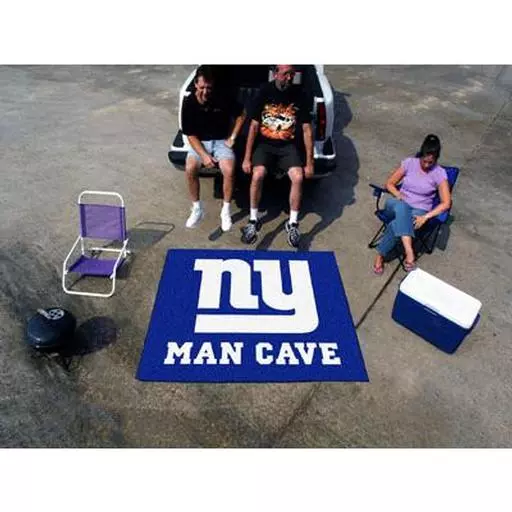 New York Giants Man Cave Tailgater Rug 5''x6''