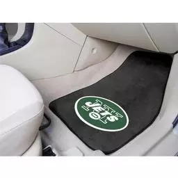Click here to learn more about the New York Jets 2-piece Carpeted Car Mats 17"x27".