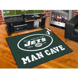 Click here to learn more about the New York Jets Man Cave All-Star Mat 33.75"x42.5".