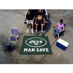 Click here to learn more about the New York Jets Man Cave Tailgater Rug 5''x6''.