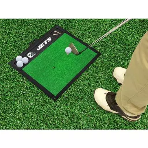 New York Jets Golf Hitting Mat 20" x 17"