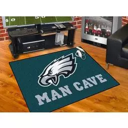Click here to learn more about the Philadelphia Eagles Man Cave All-Star Mat 33.75"x42.5".