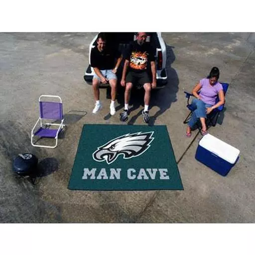 Philadelphia Eagles Man Cave Tailgater Rug 5''x6''