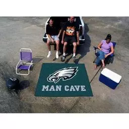 Click here to learn more about the Philadelphia Eagles Man Cave Tailgater Rug 5''x6''.
