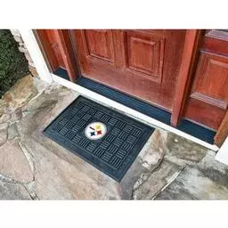 Click here to learn more about the Pittsburgh Steelers Medallion Door Mat.