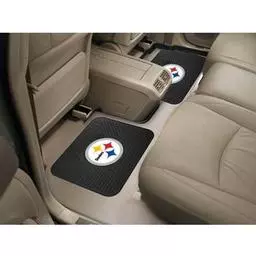 Click here to learn more about the Pittsburgh Steelers Backseat Utility Mats 2 Pack 14"x17".
