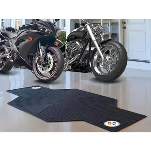 Pittsburgh Steelers Motorcycle Mat 82.5" L x 42" W