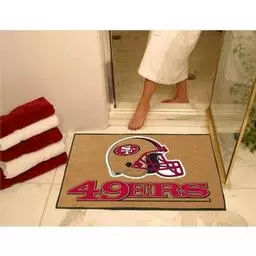 Click here to learn more about the San Francisco 49ers All-Star Mat 33.75"x42.5".