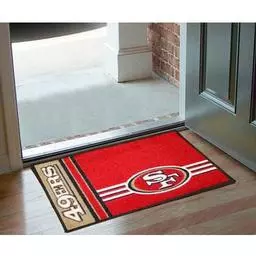 Click here to learn more about the San Francisco 49ers Uniform Inspired Starter Rug 20"x30".