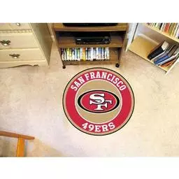 Click here to learn more about the San Francisco 49ers Roundel Mat.