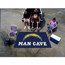 Click here to learn more about the San Diego Chargers Man Cave UltiMat Rug 5''x8''.