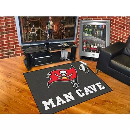 Tampa Bay Buccaneers Man Cave All-Star Mat 33.75"x42.5"