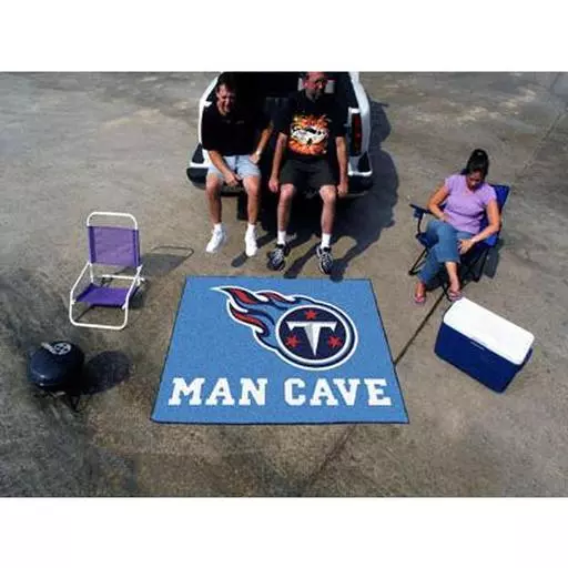 Tennessee Titans Man Cave Tailgater Rug 5''x6''