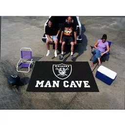 Click here to learn more about the Oakland Raiders Man Cave UltiMat Rug 5''x8''.